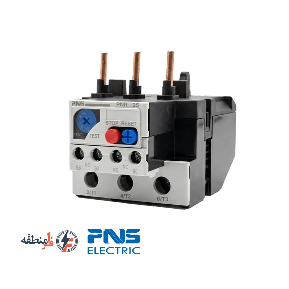 رله بیمتال رنج جریان 1.6 تا 2.5 آمپر PNS
