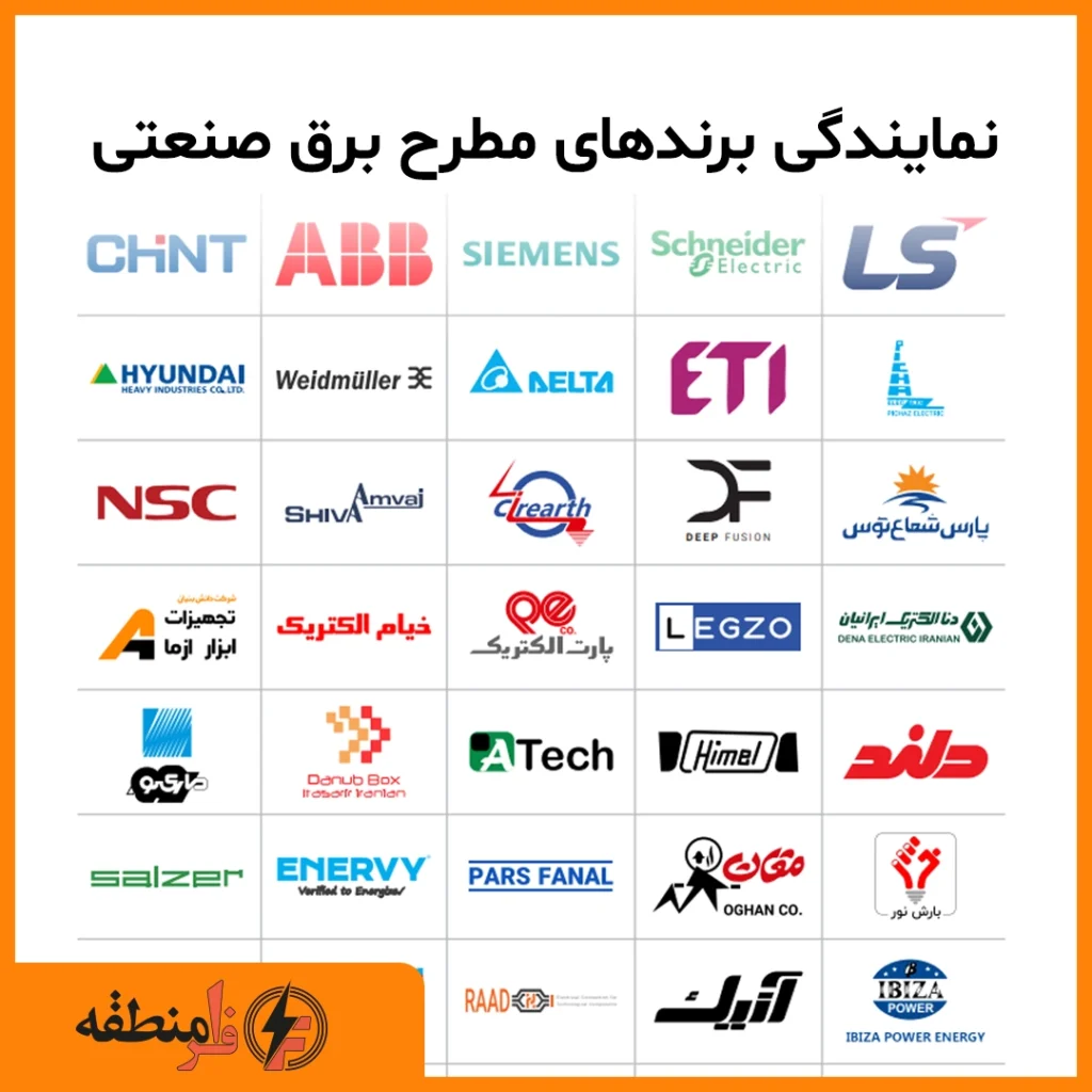 نمایندگی برندهای مطرح برق صنعتی